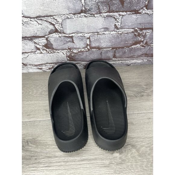 Nike Calm Slides Black Rubber Sandals Men’s Sz 10M US/43EU Women 11US FD4116-001 - Picture 6 of 16